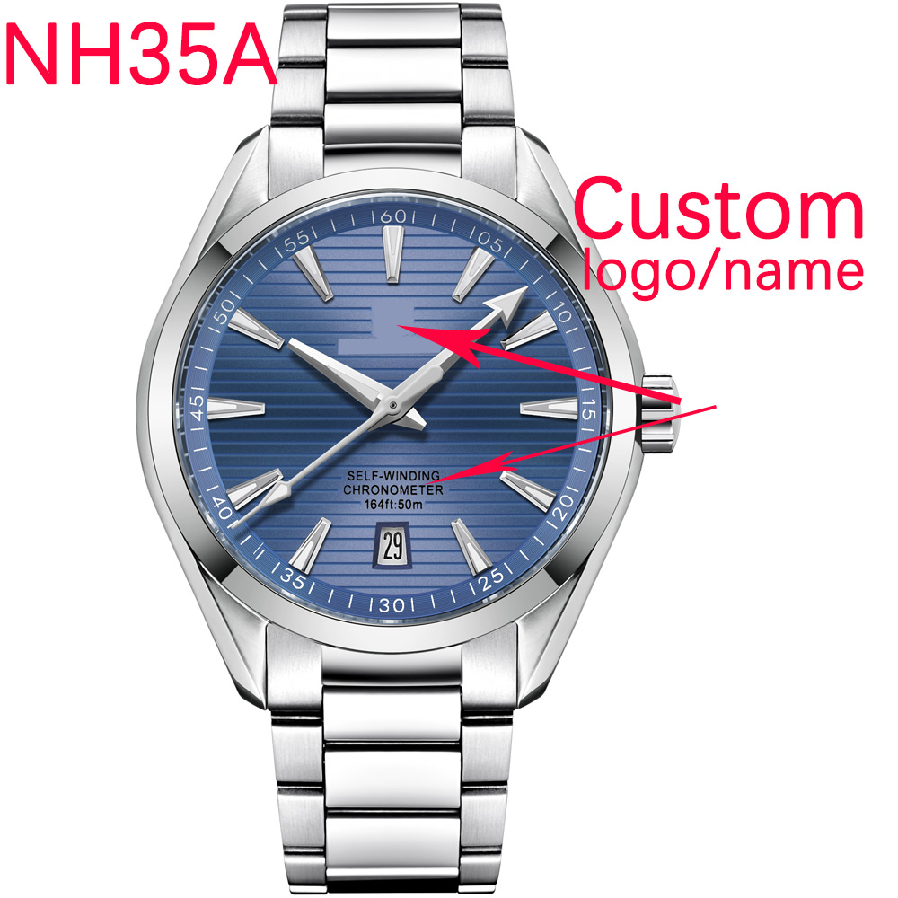 Men Accessories Jewellery - Luxury NH35 Movt Custom Logo 41mm