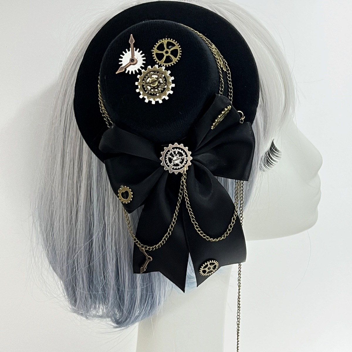 Halloween Gothic Mini Top Hat  - Men'S Victorian Accessories 评论和价格