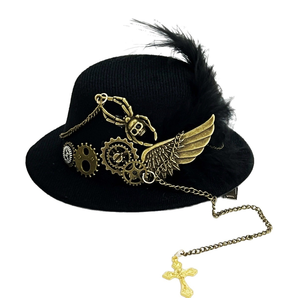 Halloween Gothic Mini Top Hat  - Men'S Victorian Accessories 评论和价格