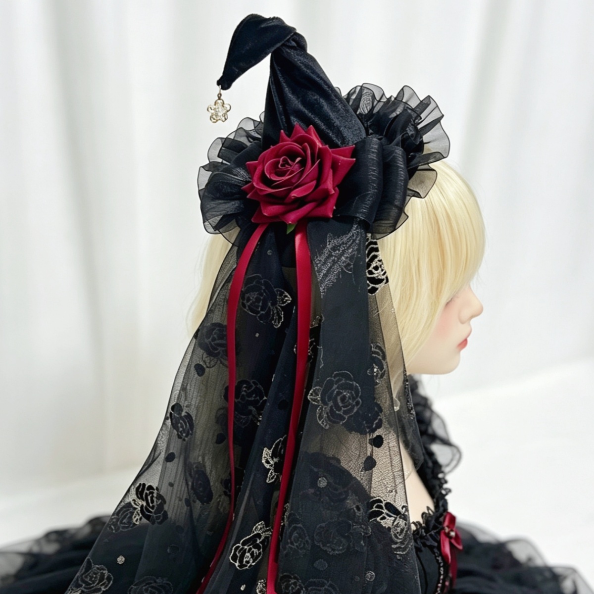 Halloween Vampire Gothic Lace  - Men'S Victorian Accessories 评论和价格