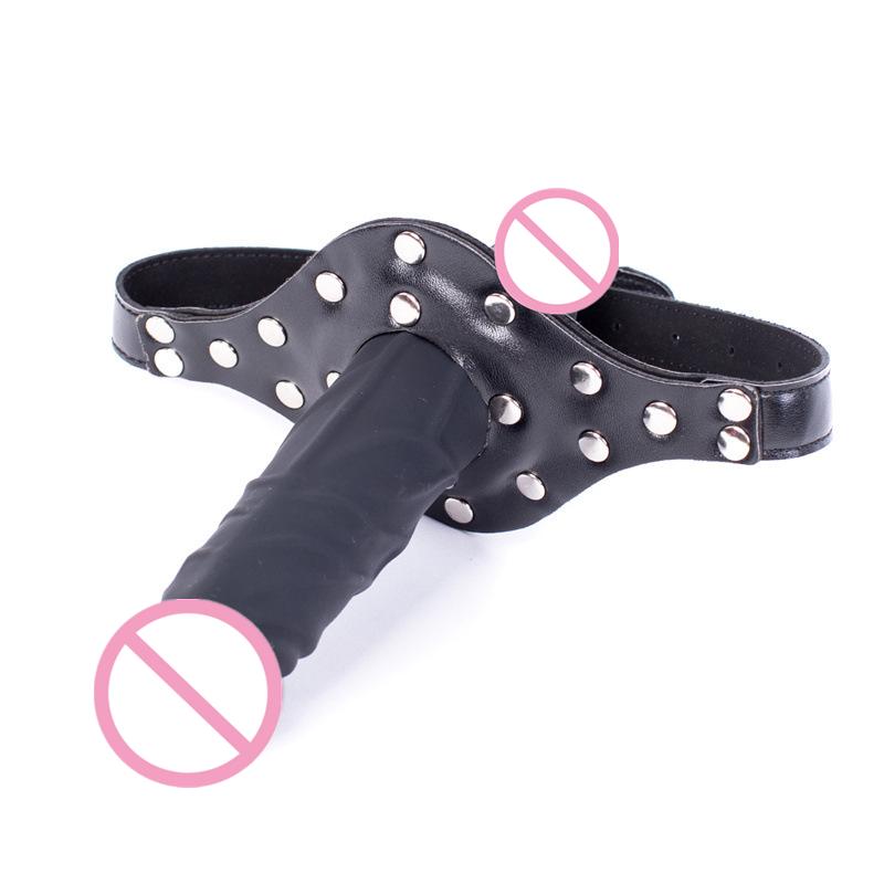 Double Head Penis Mouth Plug B - Men'S Vegan Accessories 评论和价格