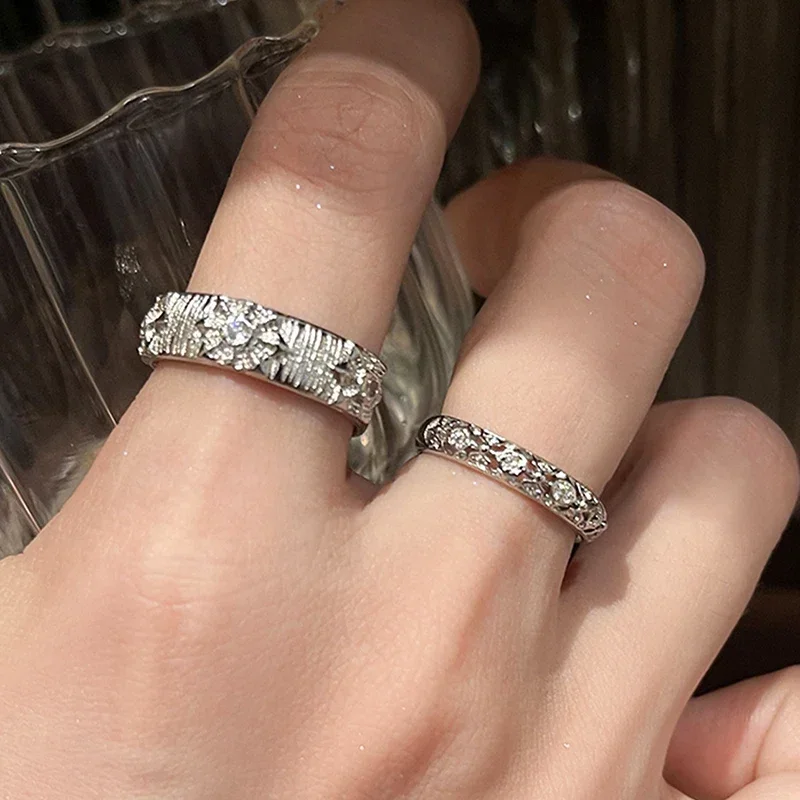 Shiny Metal Open Ring for Men  - Men Accessories Drawing 评论和价格