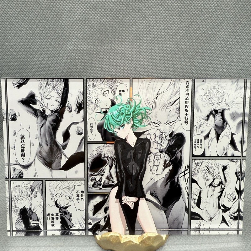 One-Punch Man Tatsumak Acrylic - Men Accessories Brands 评论和价格