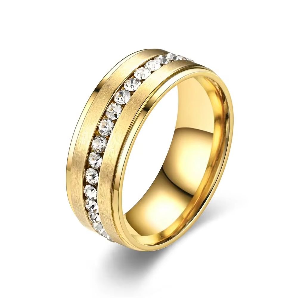 Stainless Steel Diamond Rings  - Men Accessories Ideas 评论和价格