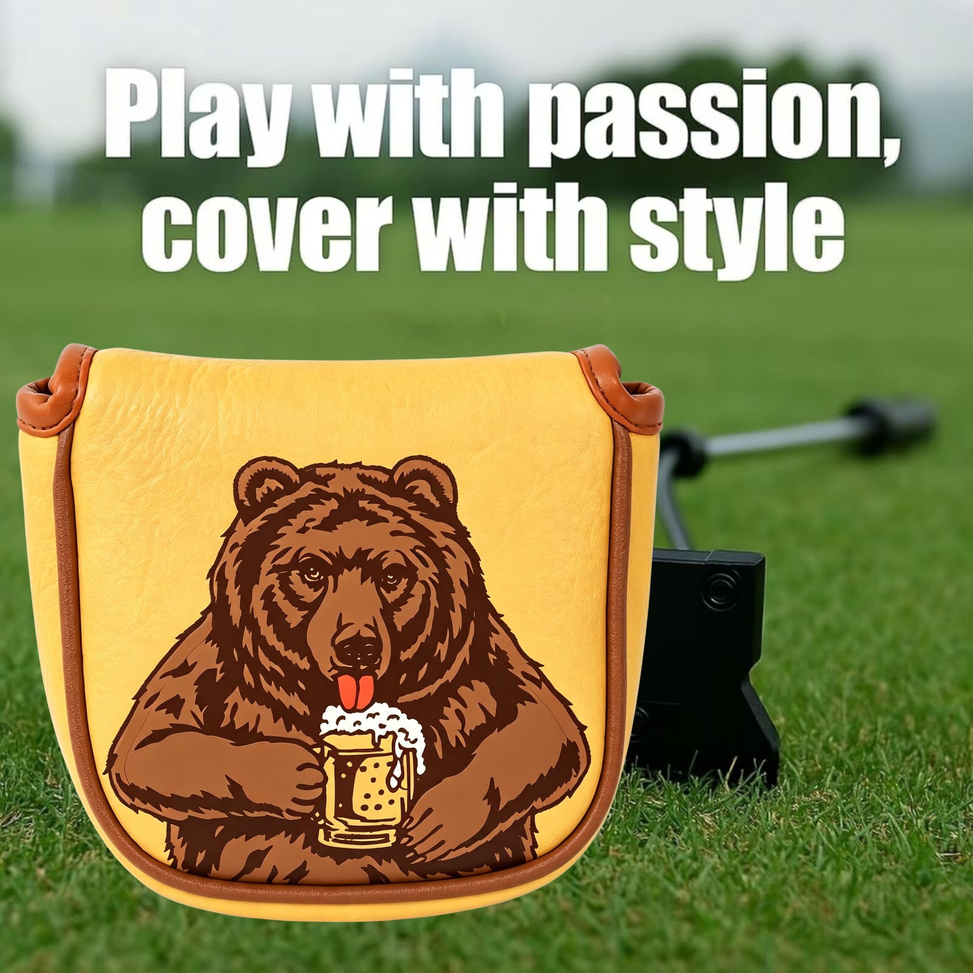 Skull Embroidered Golf Mallet  - Men'S Mens Accessories 评论和价格