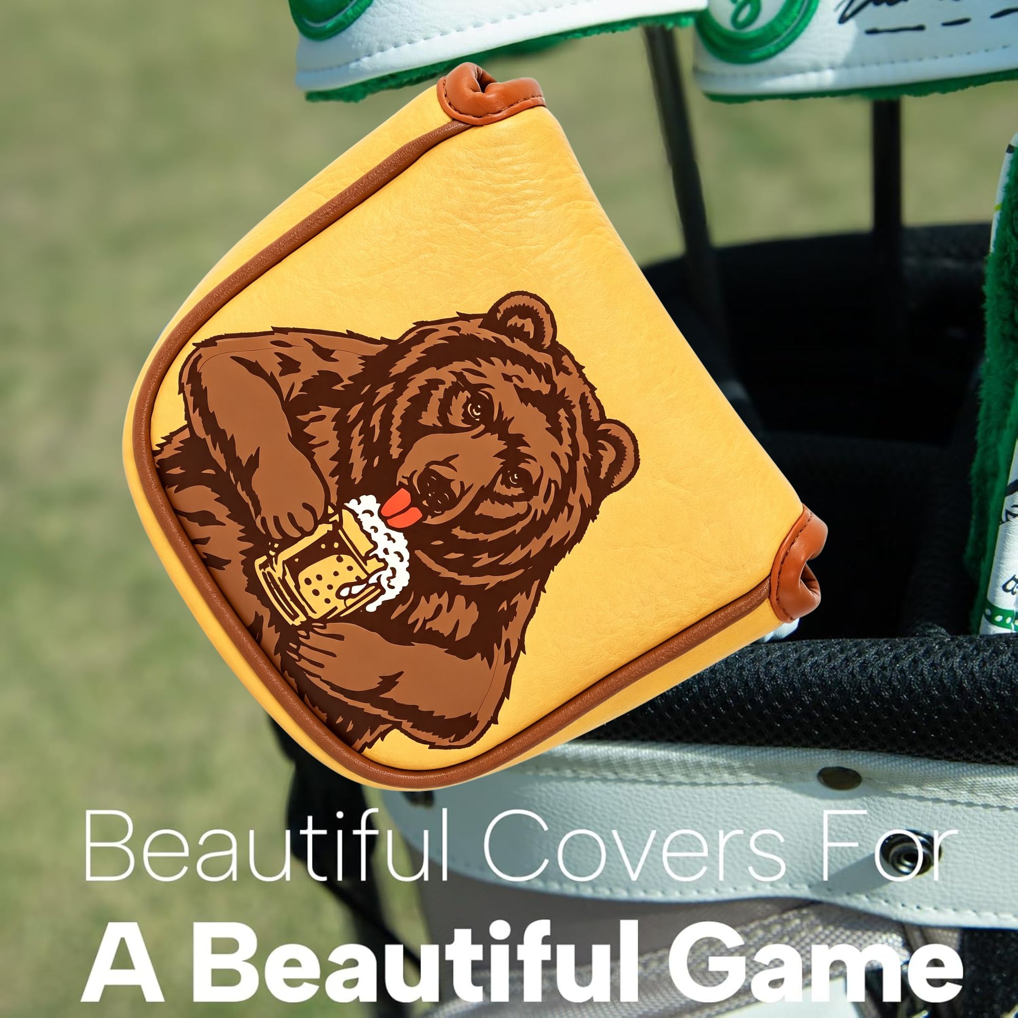 Skull Embroidered Golf Mallet  - Men'S Mens Accessories 评论和价格