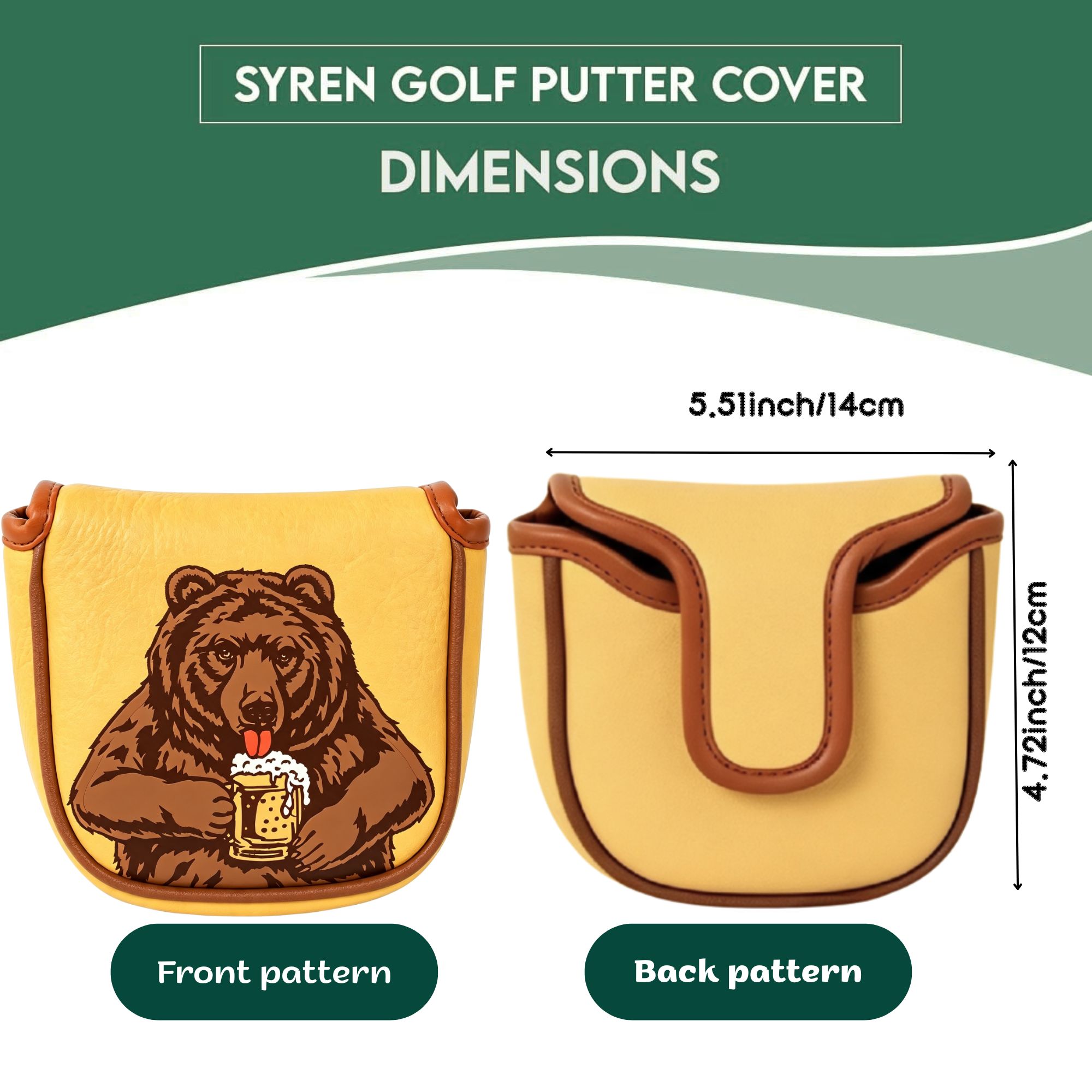 Skull Embroidered Golf Mallet  - Men'S Mens Accessories 评论和价格