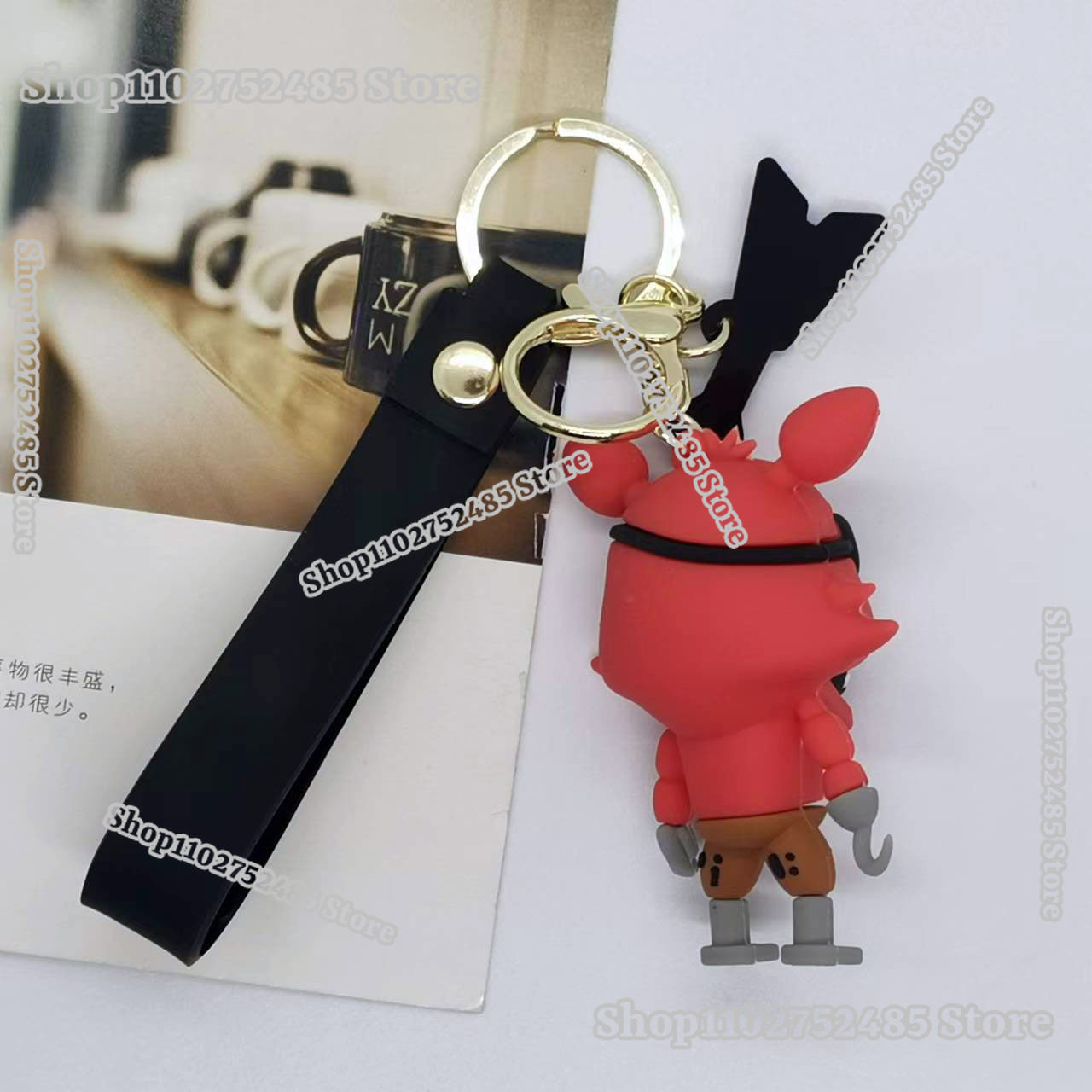 5pcs Cartoon Anime FNAF Figure - Men Accessories Jewellery 评论和价格