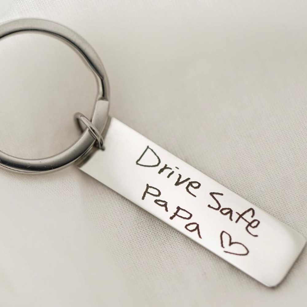 Actual handwritten key chain,  - Men Accessories Ideas 评论和价格