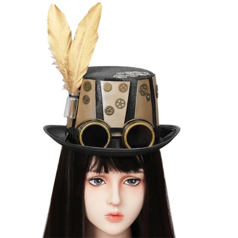 652F Victorian Steampunk Top H - Men'S Victorian Accessories 评论和价格