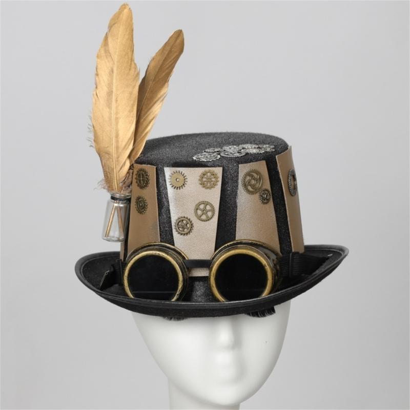 652F Victorian Steampunk Top H - Men'S Victorian Accessories 评论和价格