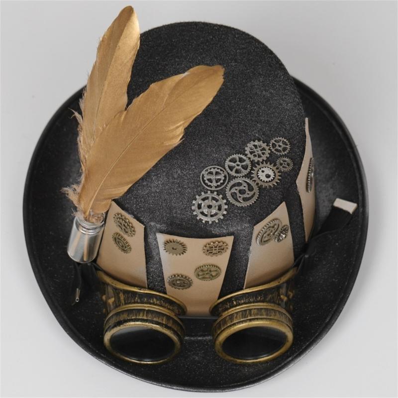 652F Victorian Steampunk Top H - Men'S Victorian Accessories 评论和价格