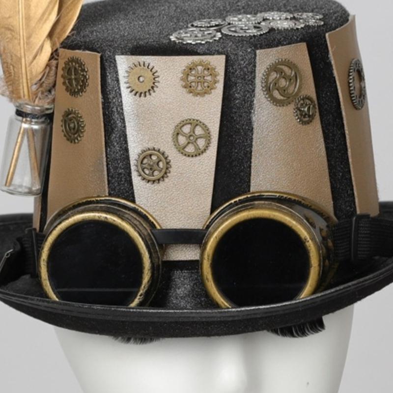 652F Victorian Steampunk Top H - Men'S Victorian Accessories 评论和价格