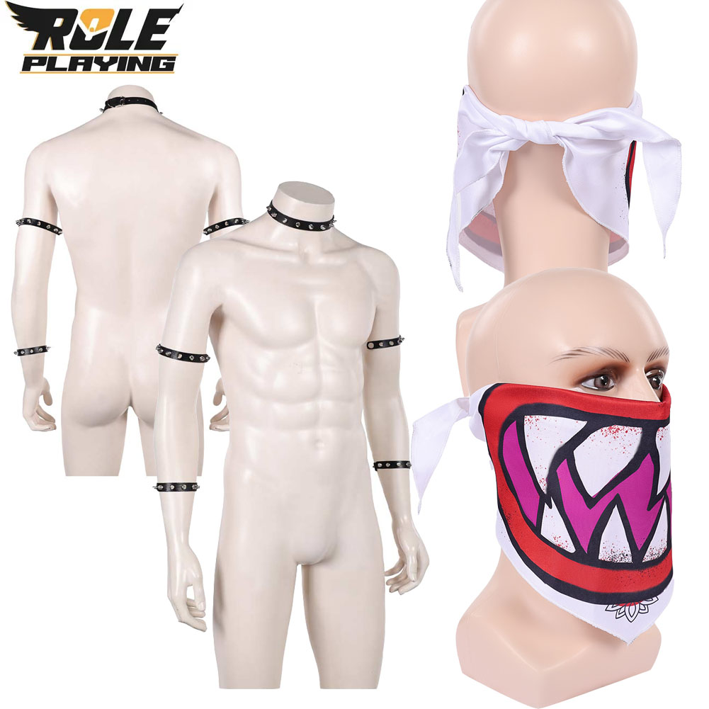 Bowser Jr Cosplay Scarf Mask B - Men Accessories Jewellery 评论和价格