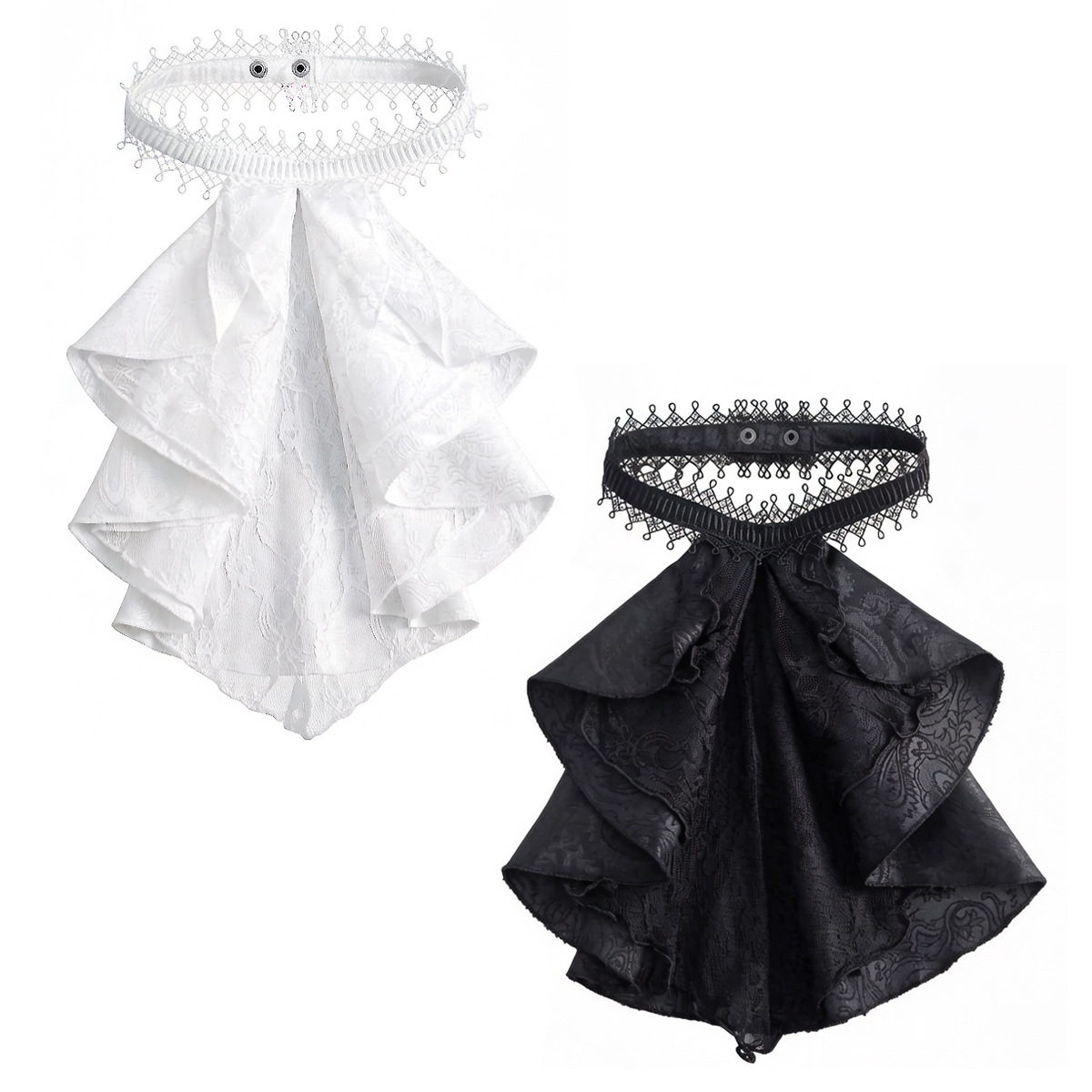 Victorian Jabot for Women Men  - Men'S Victorian Accessories 评论和价格