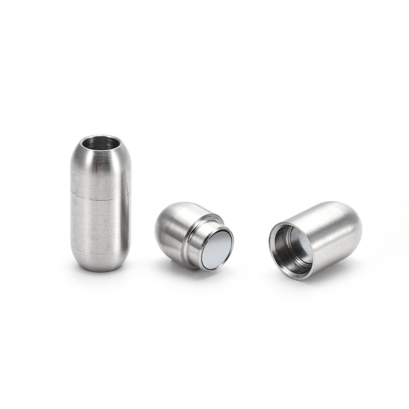 2pcs Stainless Steel Magnetic  - Men Accessories Jewellery 评论和价格