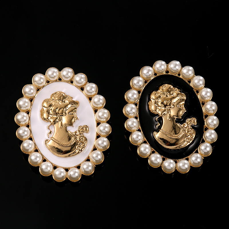 Victorian Style Pearls Cameo B - Men'S Victorian Accessories 评论和价格
