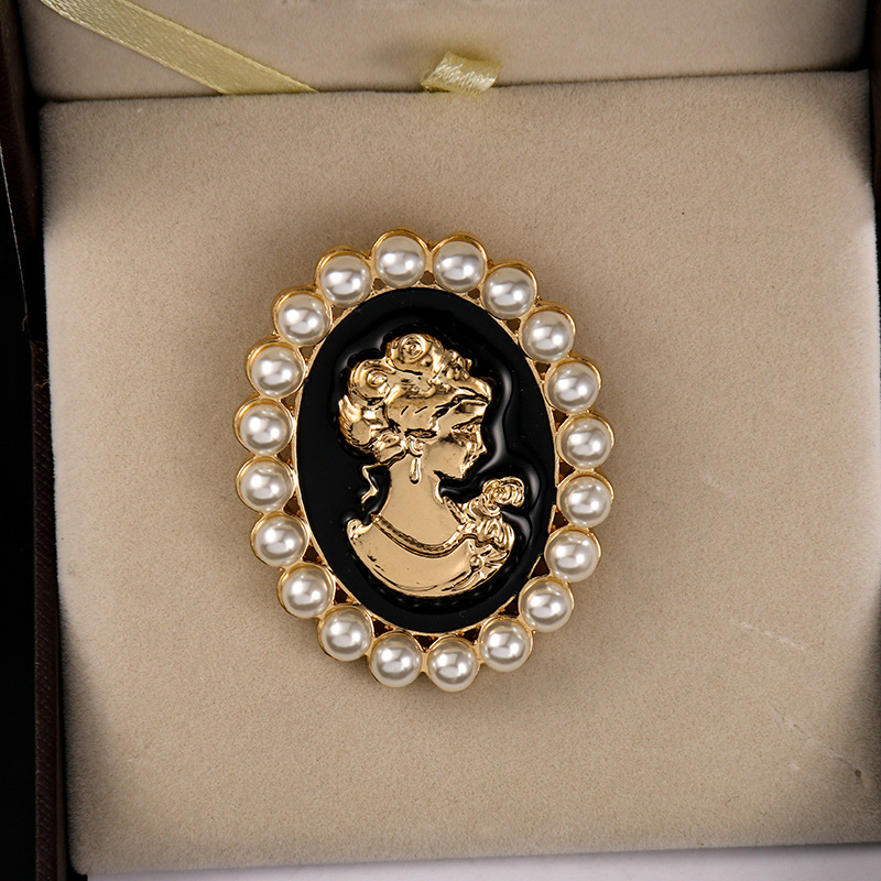 Victorian Style Pearls Cameo B - Men'S Victorian Accessories 评论和价格