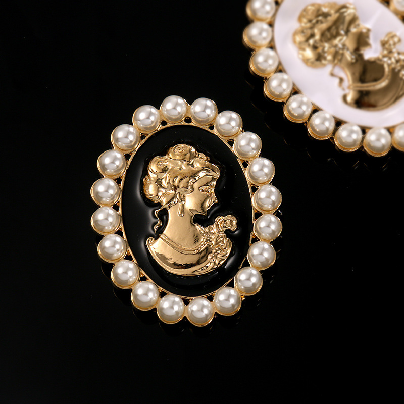 Victorian Style Pearls Cameo B - Men'S Victorian Accessories 评论和价格