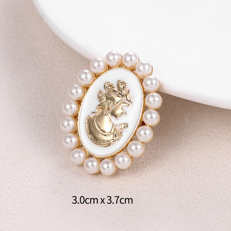 Victorian Style Pearls Cameo B - Men'S Victorian Accessories 评论和价格