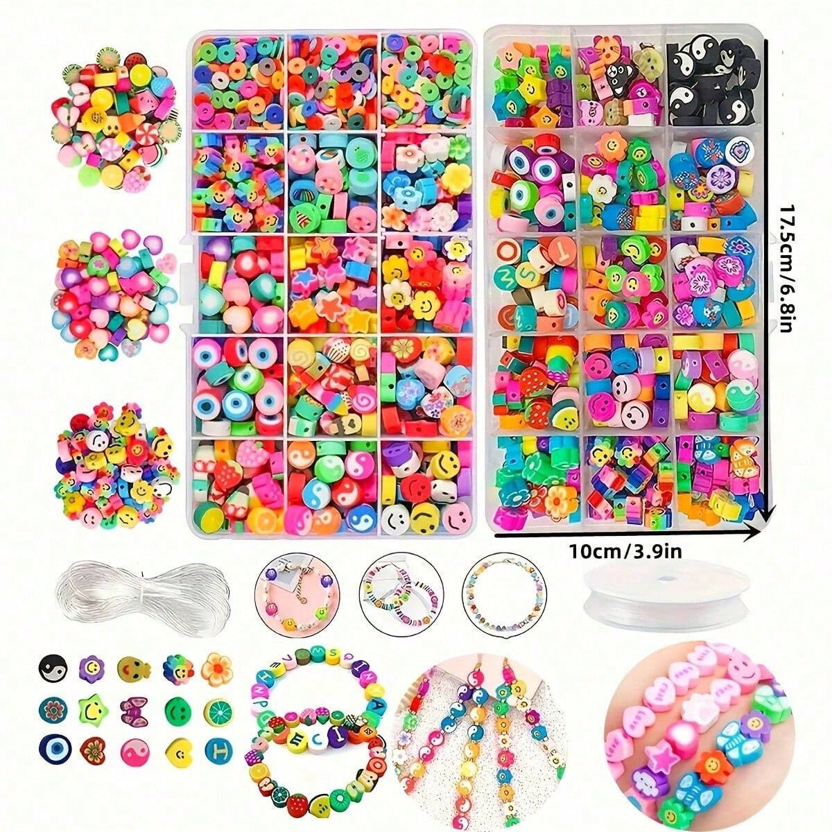 1450/1200/250pcs Polymer Clay  - Men Accessories Jewellery 评论和价格