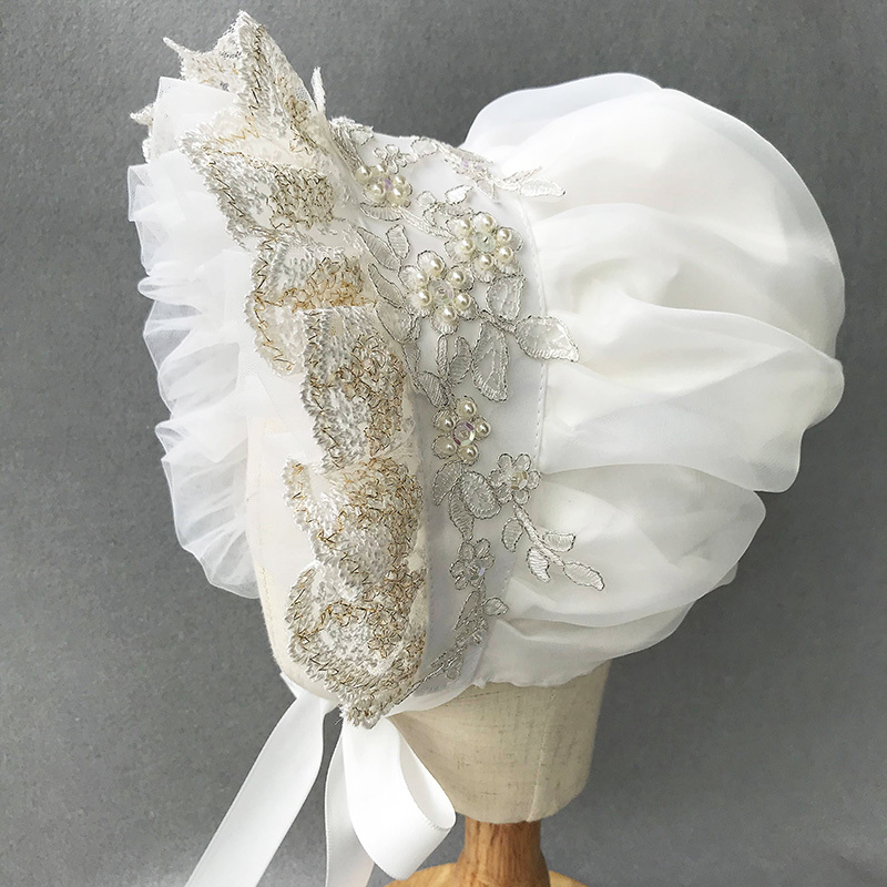 Victorian Bonnet Ruffles Villa - Men'S Victorian Accessories 评论和价格