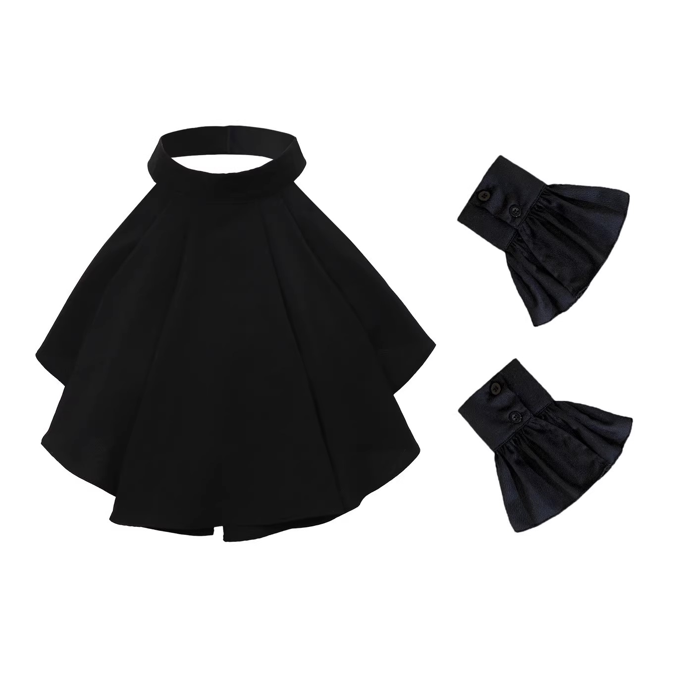 Victorian Neck Collar Ruffled  - Men'S Victorian Accessories 评论和价格