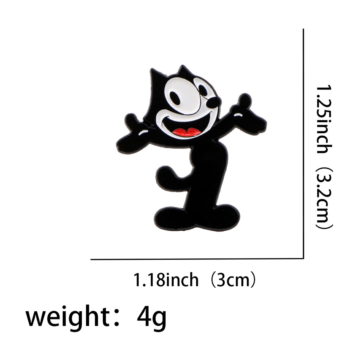 Cute Cartoon Animal Enamel Pin - Men'S Accessories Jewelry 评论和价格