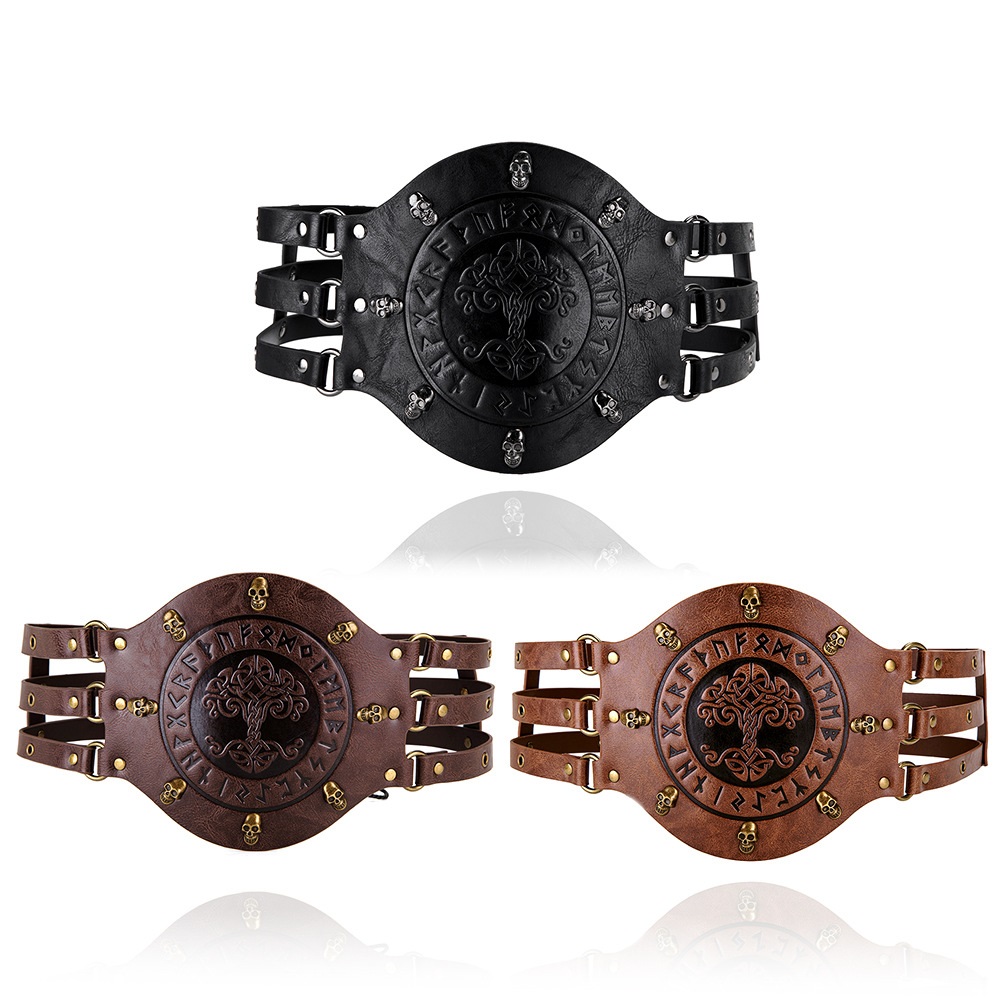Medieval wide corset belt, Vik - Men Accessories Style 评论和价格