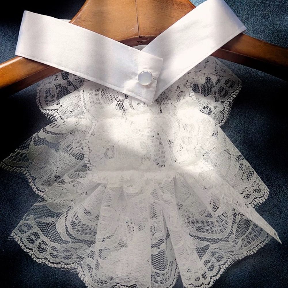 New Detachable Victorian Lace  - Men'S Victorian Accessories 评论和价格