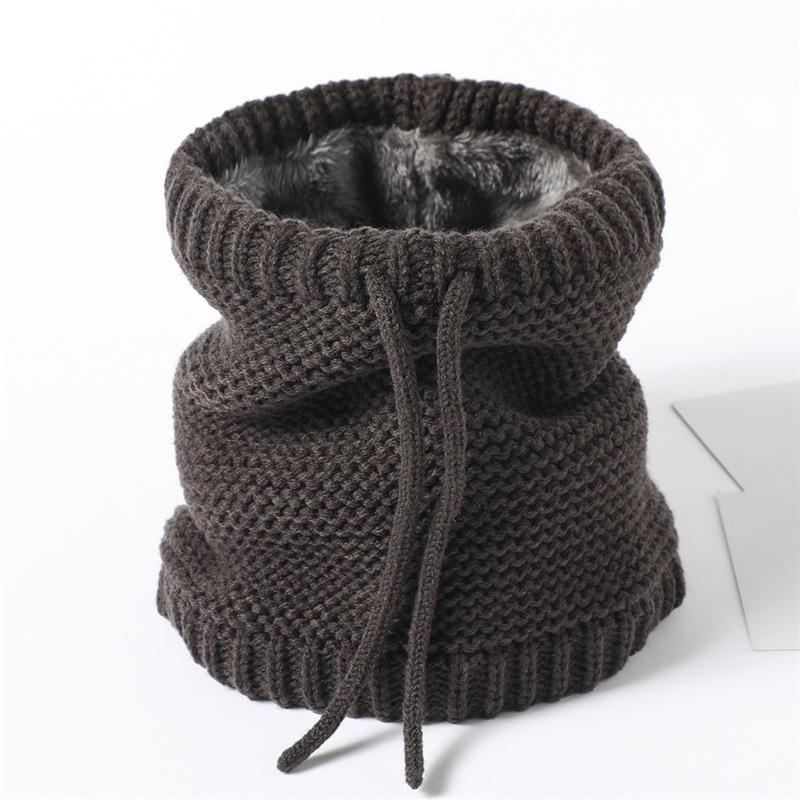 Solid Women Men Knitted Neck R - Men Accessories Drawing 评论和价格