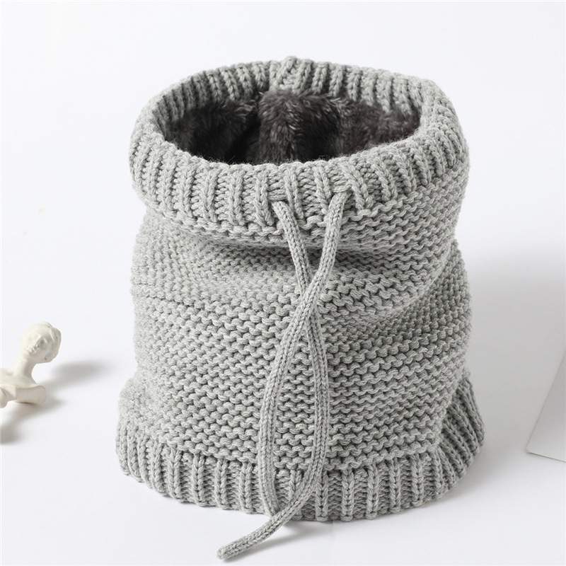 Solid Women Men Knitted Neck R - Men Accessories Drawing 评论和价格