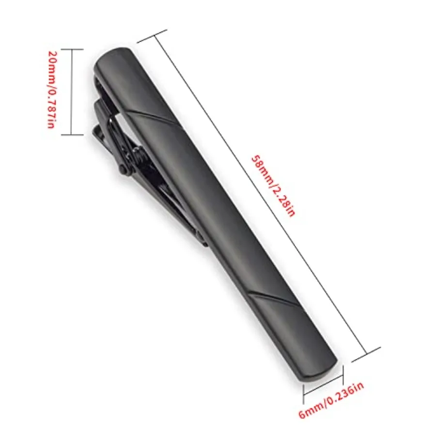 4Pcs Tie Clips For Men Tie Bar - Men Accessories To Gift 评论和价格