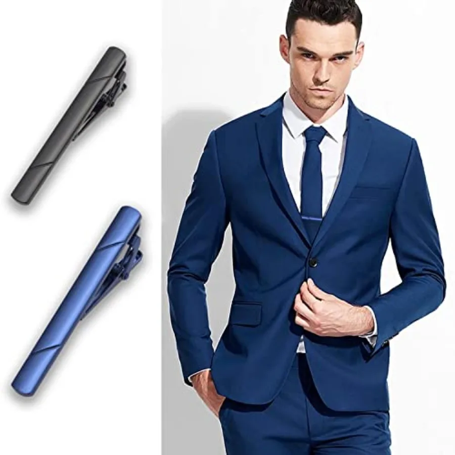 4Pcs Tie Clips For Men Tie Bar - Men Accessories To Gift 评论和价格