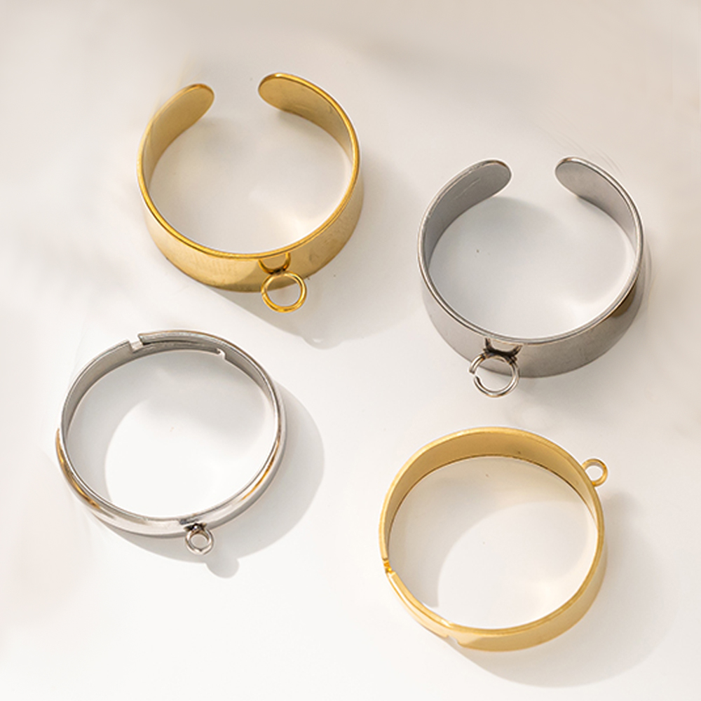 5pcs/Lot Stainless Steel Gold  - Men Accessories Jewellery 评论和价格