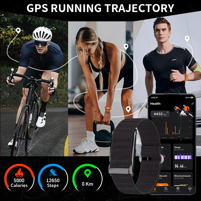 LIGE 100+ Sport Fitness Tracke - Men Accessories Jewellery 评论和价格