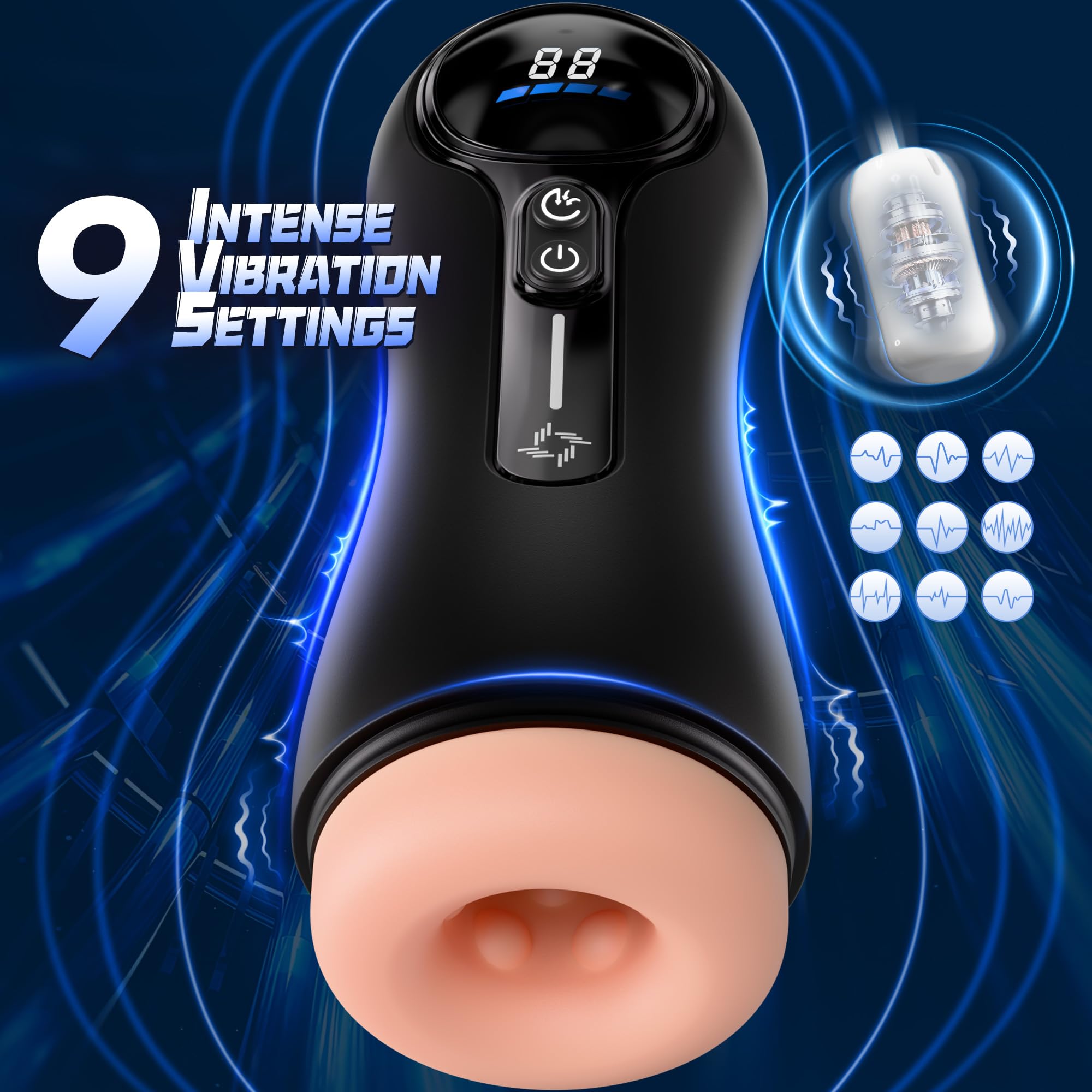 Male Masturbator Penis Pump Ad - Men'S Vegan Accessories 评论和价格