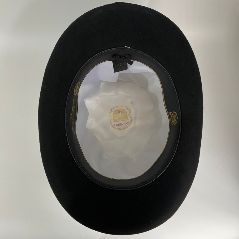 Black Wool Felt Top Hat Men's  - Men'S Victorian Accessories 评论和价格